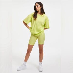 BNWT Good American Lime Green Women's Shorts